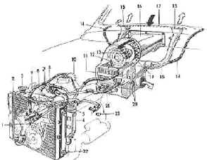 Stock V4 coolant flow (click to enlarge)